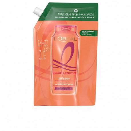 L'ORÉAL PARIS ELVIVE DREAM LONG champú reconstructor recarga eco pack 500 ml