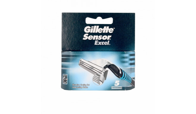 GILLETTE SENSOR EXCEL cargador 5 recambios