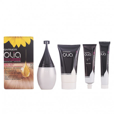 GARNIER OLIA coloración permanente sin amoniaco #9.0-rubio muy claro 1 u