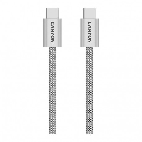 CANYON cable OnWire 60MG C-C 60W Magnet Braided 1m Light Grey