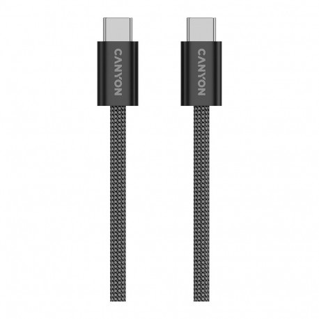 CANYON cable OnWire 60MG C-C 60W Magnet Braided 1m Black