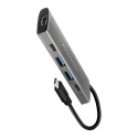 AXAGON HMC-5G2 2x USB-A + 2x USB-C + HDMI, USB-C 3.2 Gen 2 10Gbps hub, PD 60W, 13cm USB-C cable