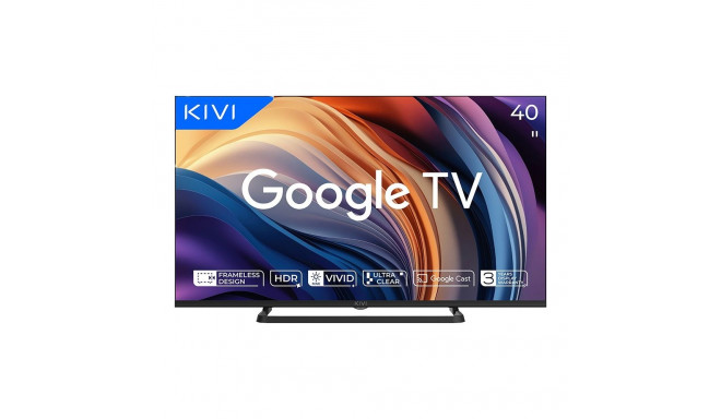 TV KIVI 40F710QB 40'' LED FHD Google TV, Dolby Audio, HDR, Max Vivid