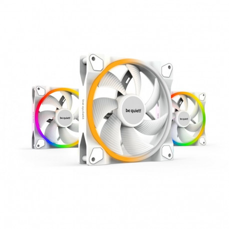 "140mm be quiet! LIGHT WINGS White PWM Triple-Pack"