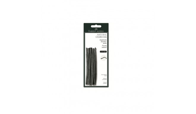 "FABER-CASTELL Zeichenkohle natürlich Pitt 3-6mm BK"
