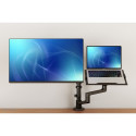 "Neomounts DS20-425BL2 Tischhalterung für 17-27"" Bildschirme und 11.6-17.3"" Laptops - Schwarz"