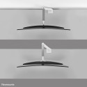 "Neomounts DS70PLUS-450WH1 vollbewegliche Tischhalterung für 17-49"" Curved Ultra Wide Bildschirme -
