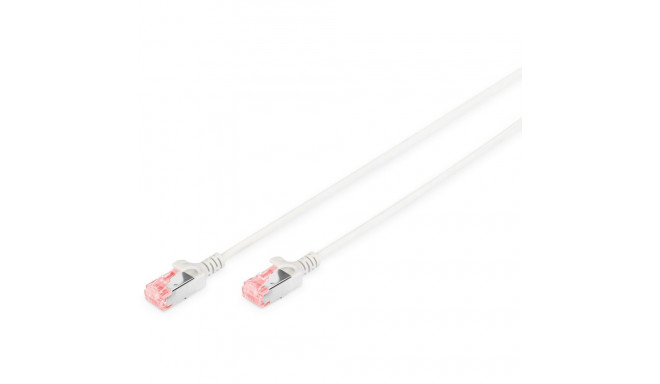 "DIGITUS CAT 6 U/FTP Slim Patchkabel 2m grau"