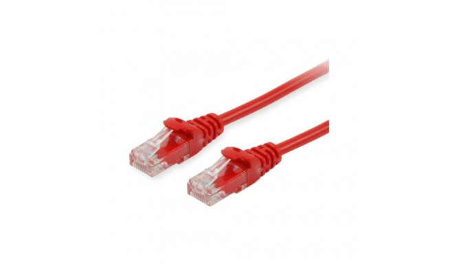 "Equip Patchkabel Cat6 U/UTP 2xRJ45 3.00m rot Polybeutel"