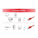 "Equip Patchkabel Cat6 U/UTP 2xRJ45 3.00m rot Polybeutel"