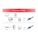 "Equip Patchkabel Cat6 U/UTP 2xRJ45 2.00m blau Polybeutel"