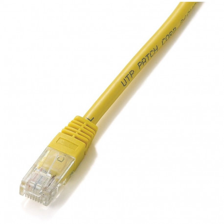 "Equip Patchkabel Cat5e U/UTP 2xRJ45 5.00m gelb Polybeutel"
