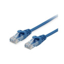 "Equip Patchkabel Cat6 U/UTP 2xRJ45 15.00m blau Polybeutel"
