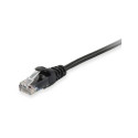 "Equip Patchkabel Cat6 U/UTP 2xRJ45 1.00m schwarz Polybeutel"