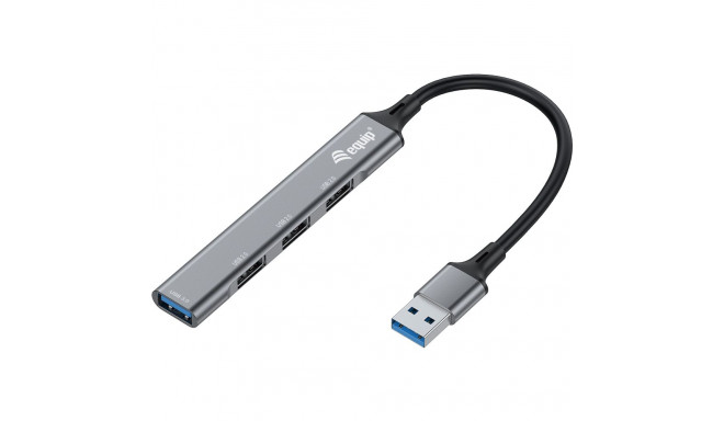 "Equip USB-Hub 4-Port 3.0 ->1x3.0 3x2.0 5Gbps o.Netzteil gr"