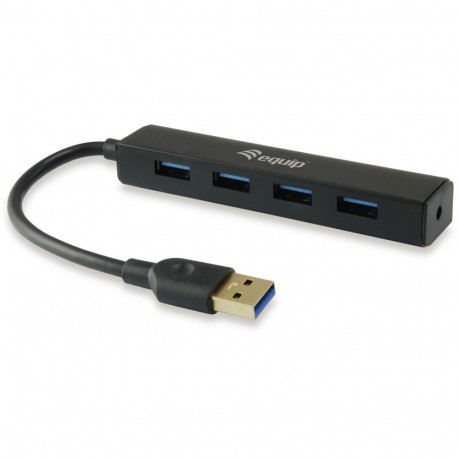 "Equip USB-Hub 4-Port 3.0 ->4x3.0 5Gbps o.Netzteil sw"