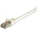 "Equip Patchkabel Cat6A S/FTP 2xRJ45 0.50m weiß Cat7ProLSZH Polybeutel"