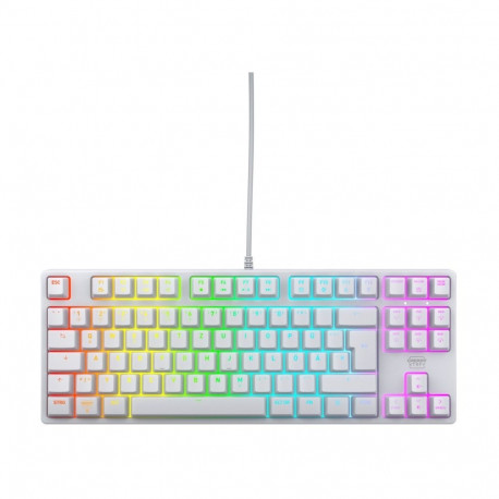 "CHERRY XTRFY K4V2 TKL keyboard. white"