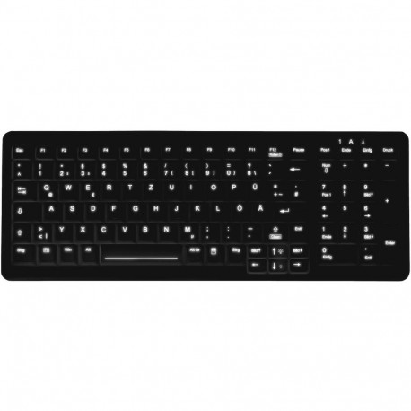 "CHERRY ACTIVE KEY MTA AK-C7000 Corded DE-Layout schwarz"