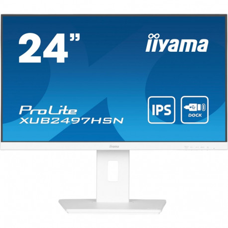 "IIYAMA 60.5cm (23.8"") XUB2497HSN-W2 16:9 HDMI+DP+USB-C Lift"