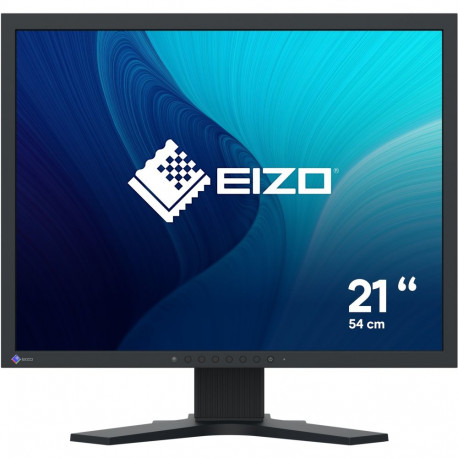 "EIZO 54.1cm (21.3"") S2134-BK 4:3 DVI+DP+USB IPS black Lift"