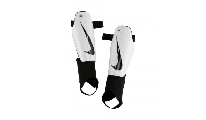 Ochraniacze piłkarskie Nike Charge białe DX4608 100 M
