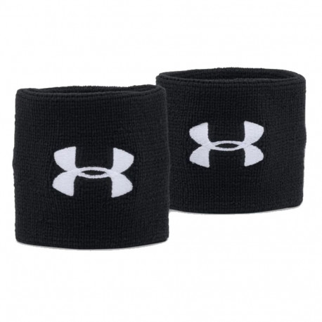 Frotki na rękę Under Armour Performance Wristbands czarne 1276991 001