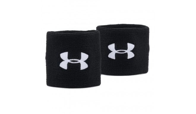 Frotki na rękę Under Armour Performance Wristbands czarne 1276991 001