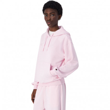 Bluza damska Champion Hooded Sweatshirt jasnoróżowa 117785 PS195 XS