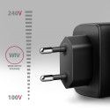 ACU-PQ45 PD&QC 2-port seinalaadija 45W must