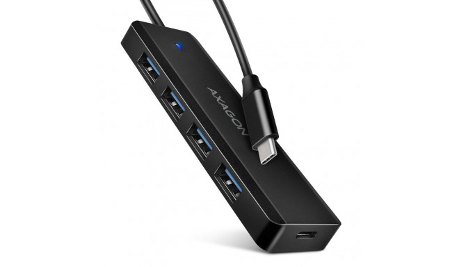 HUE-C1C HUB 4-port USB 5Gbps 19cm USB-C cable