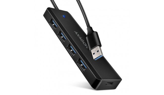 HUE-C1A HUB 4-pordiline USB 3.2 Gen 1 19 cm kaabel