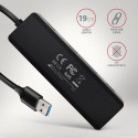 HUE-C1A HUB 4-pordiline USB 3.2 Gen 1 19 cm kaabel