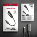 AXAGON RVC-HI2M USB-C–HDMI 2.0 adapter 4K/60Hz alumiiniumist – 25 cm AXAGON RVC-HI2M USB-C–HDMI 2.0 adapter 4K/60Hz alumiiniumist – 25 cm