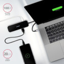 AXAGON HMC-6H4A USB-hub 4x USB-A + HDMI USB-C 3.2 Gen 1 PD 100W - 20 cm USB-C-kaabel