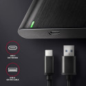 AXAGON EE25-A6C USB-C 3.2 - SATA 6G 2.5" external hard disk enclosure - schwarz