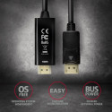 AXAGON RVD-HI14C2 DisplayPort HDMI adapterkaabel 4K/30 Hz 180 cm pikk must