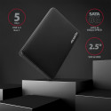 AXAGON EE25-SLC external 2 5"-Gehause USB 3.0 / SATA III - USB-C schwarz