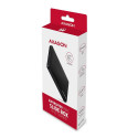 AXAGON EE25-SLC väline 2,5" kest USB 3.0 / SATA III - USB-C must