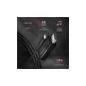 Axagon aktiivne USB-C – DisplayPort kaabel – adapter RVC-DPC DisplayPort monitori/teleri/projektori 