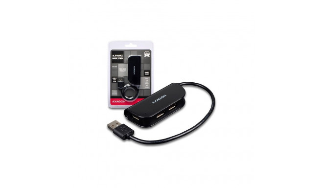 HUB USB Axagon 4 porti USB 2.0 must (HUE-X4B)