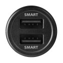AXAGON PWC-5V5 car charger Smart 5V 2 4A + 2 4A 24W black