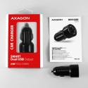 AXAGON PWC-5V5 car charger Smart 5V 2 4A + 2 4A 24W black