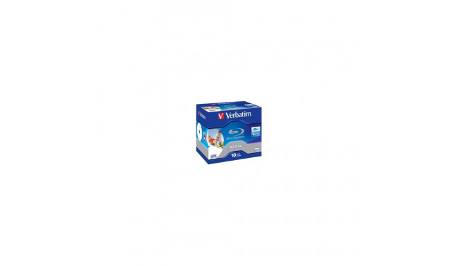 Verbatim BD-R DL Matrices 50 GB / 6x / 10 Pack Jewel