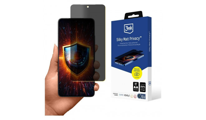 3MK Silky Matt Privacy kaitsekile Xiaomi POCO F7 Pro/F7 Ultra jaoks