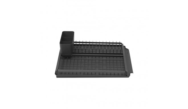 Brabantia | Brabantia Sink Side Dish Drainer, 49x38.5x14cm, Dark Grey