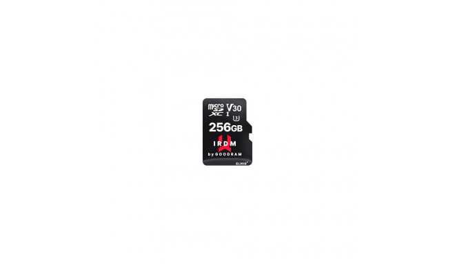 Goodram mälukaart microSD IRDM 256GB UHS-I U3 A2 + adapter