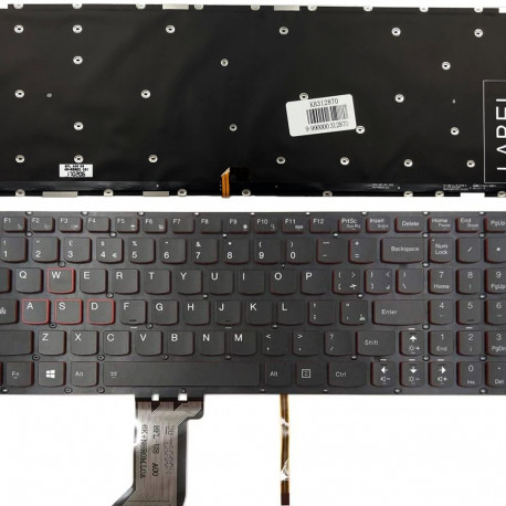 Keyboard Lenovo: Ideapad Y700, Y700-15ISK, Y700-17ISK with backlight