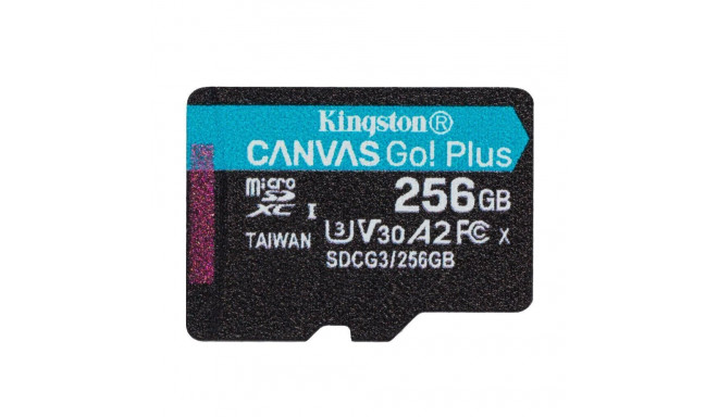 MEMORY MICRO SDXC 256GB UHS-I/SDCG4/256GB KINGSTON