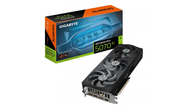 GIGABYTE GeForce RTX 5070 Ti EAGLE OC SFF 16G graafikakaart - 16GB GDDR7, 256bit, PCI-E 5.0, 2542 MH